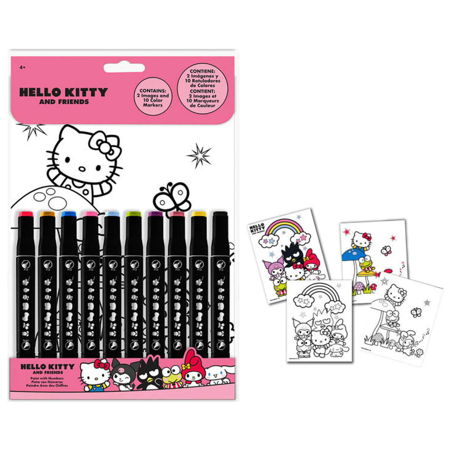 Hello Kitty Friends Multi Malbuch Produktfoto