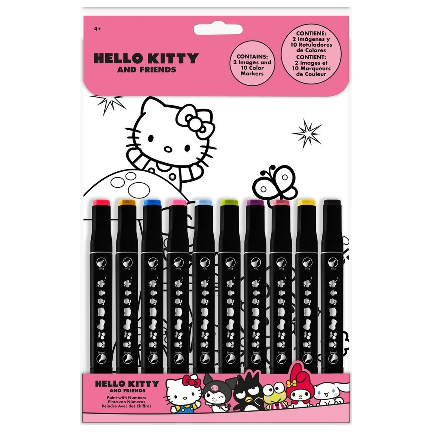 Hello Kitty Friends Multi Malbuch Produktfoto