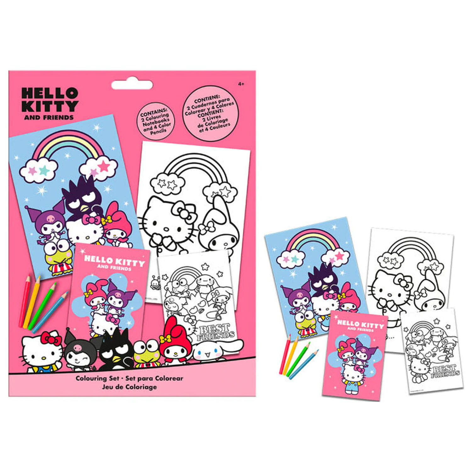 Hello Kitty Friends Malset Produktfoto