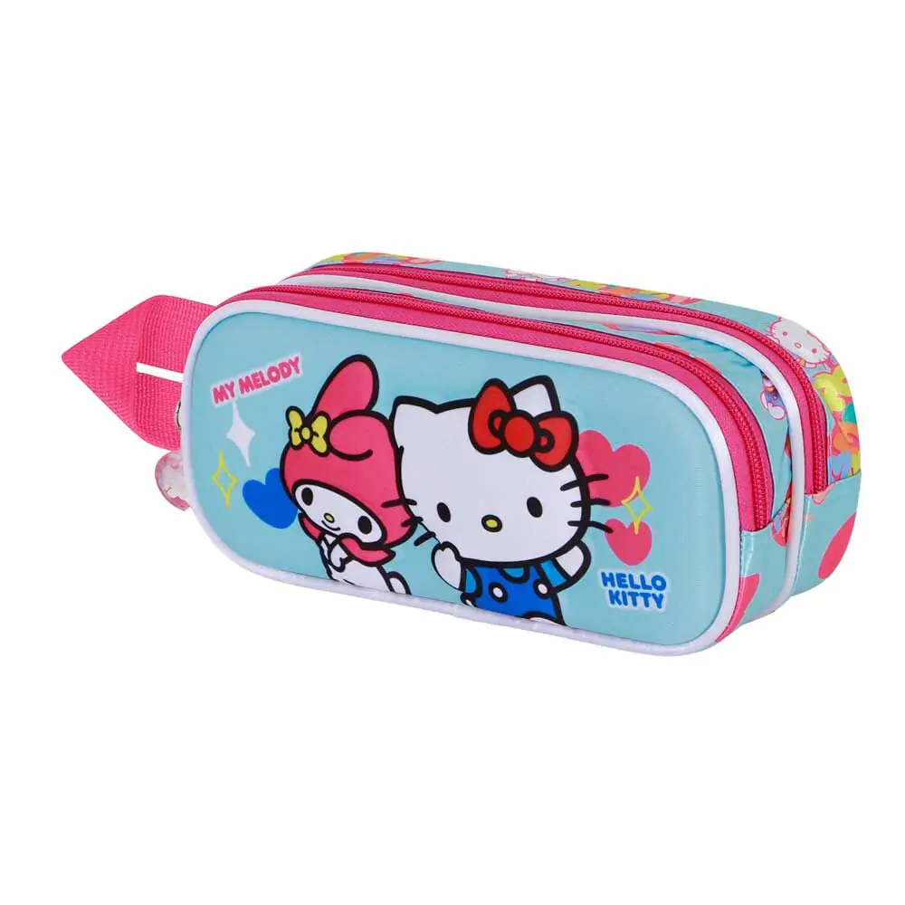 Hello Kitty Friendship 3D Doppeltes Mäppchen Produktfoto