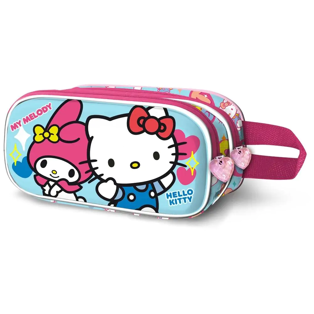 Hello Kitty Friendship 3D Doppeltes Mäppchen Produktfoto