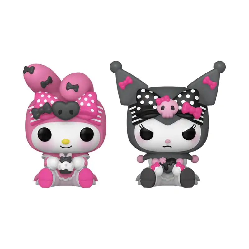 Hello Kitty Funko POP! Vinyl Schlüsselanhänger 2er-Pack My Melody und Kuromi 4 cm Produktfoto