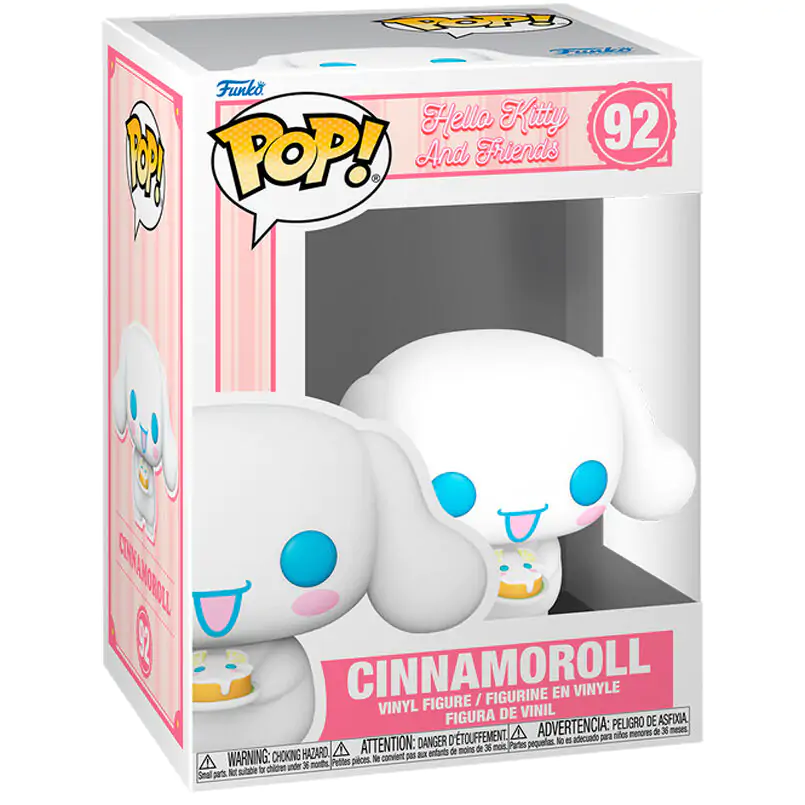 Hello Kitty Funko POP! Sanrio Vinyl Figur Cinnamaroll with Dessert 9 cm termékfotó