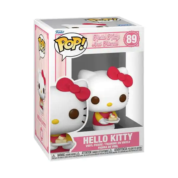 Hello Kitty Funko POP! Sanrio Vinyl Figur Hello Kitty with Dessert 9 cm termékfotó