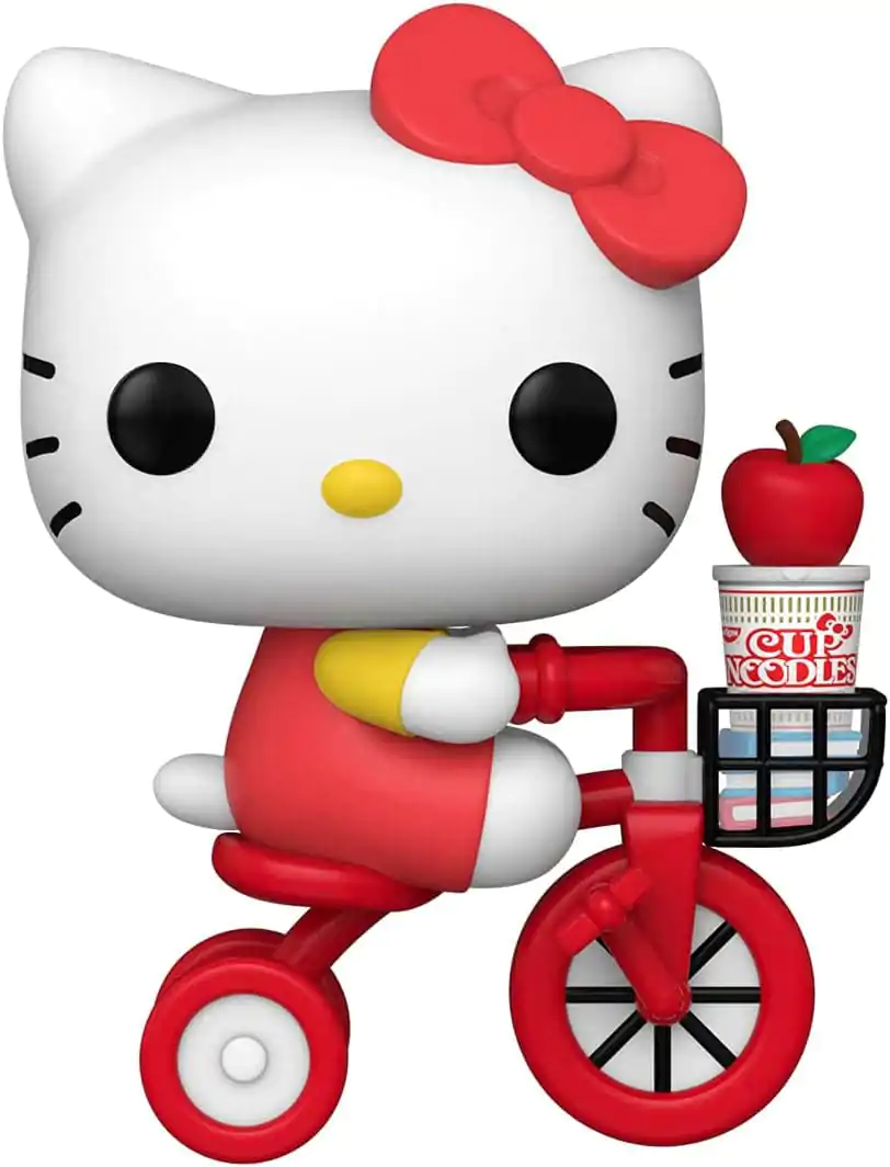 Hello Kitty POP! Sanrio Vinyl Figur HKxNissin- HK on Bike 9 cm Produktfoto