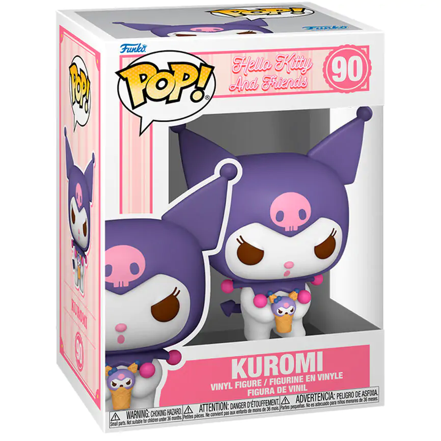 Hello Kitty Funko POP! Sanrio Vinyl Figur Kuromi 9 cm Produktfoto