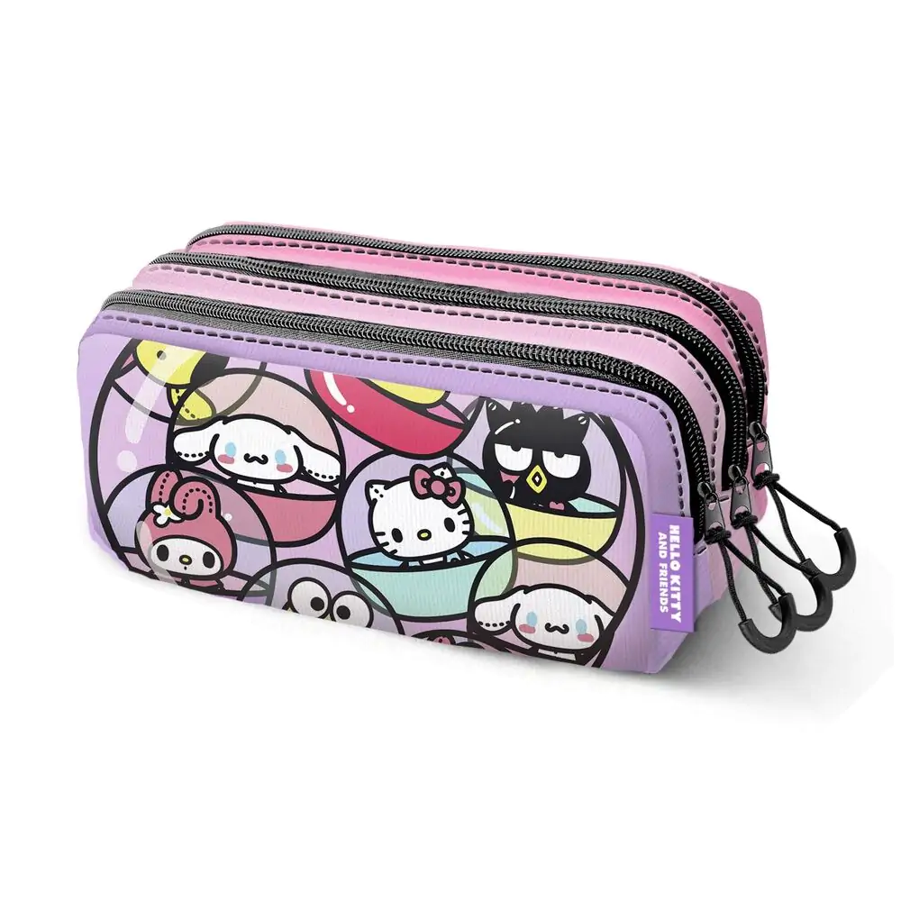 Hello Kitty Gashapon Dreifaches Mäppchen Produktfoto