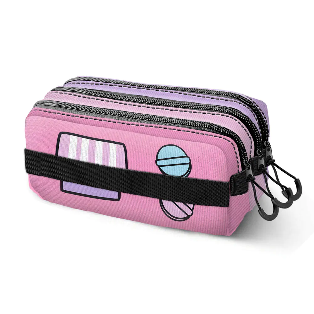 Hello Kitty Gashapon Dreifaches Mäppchen Produktfoto