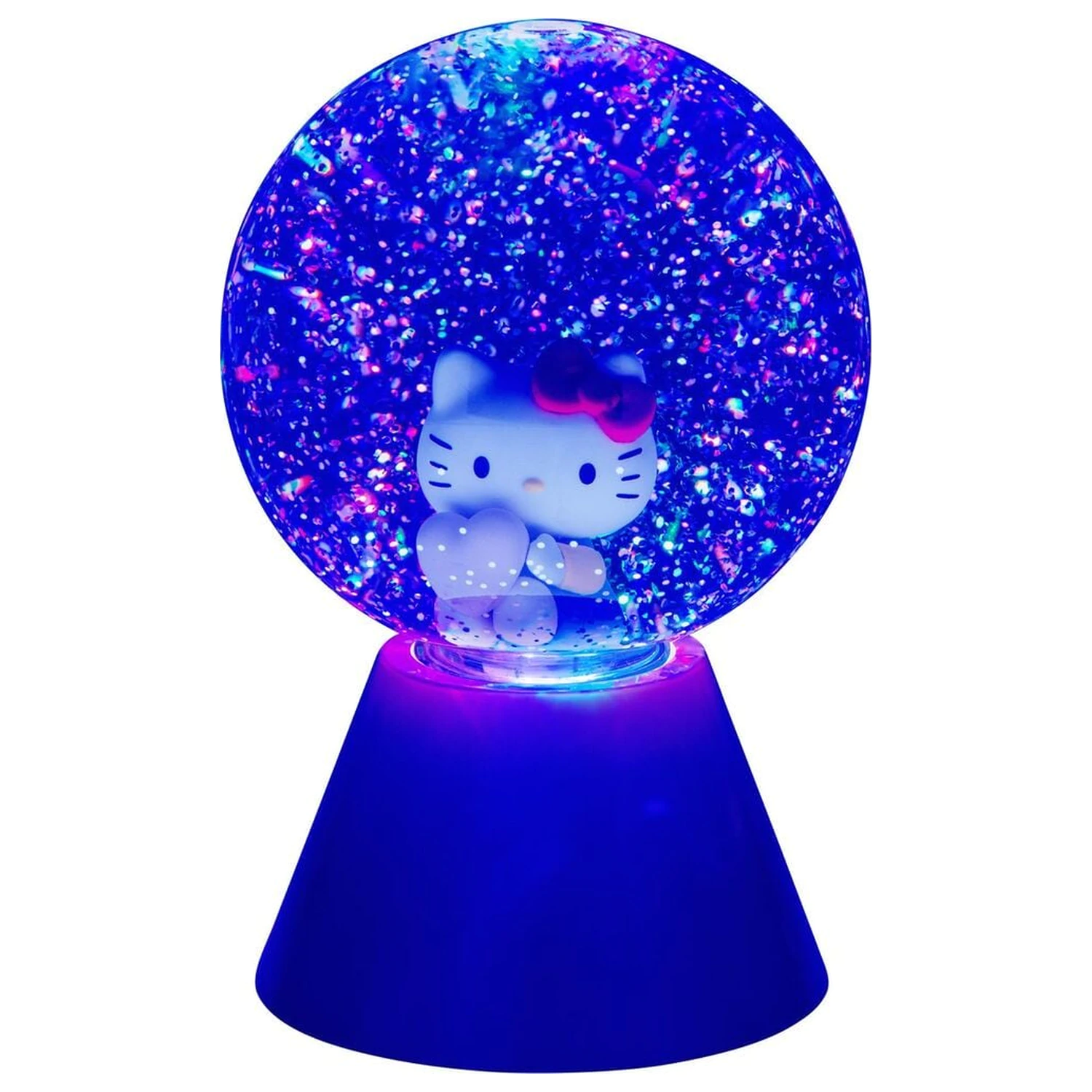 Hello Kitty Glitzer LED Lampe Produktfoto
