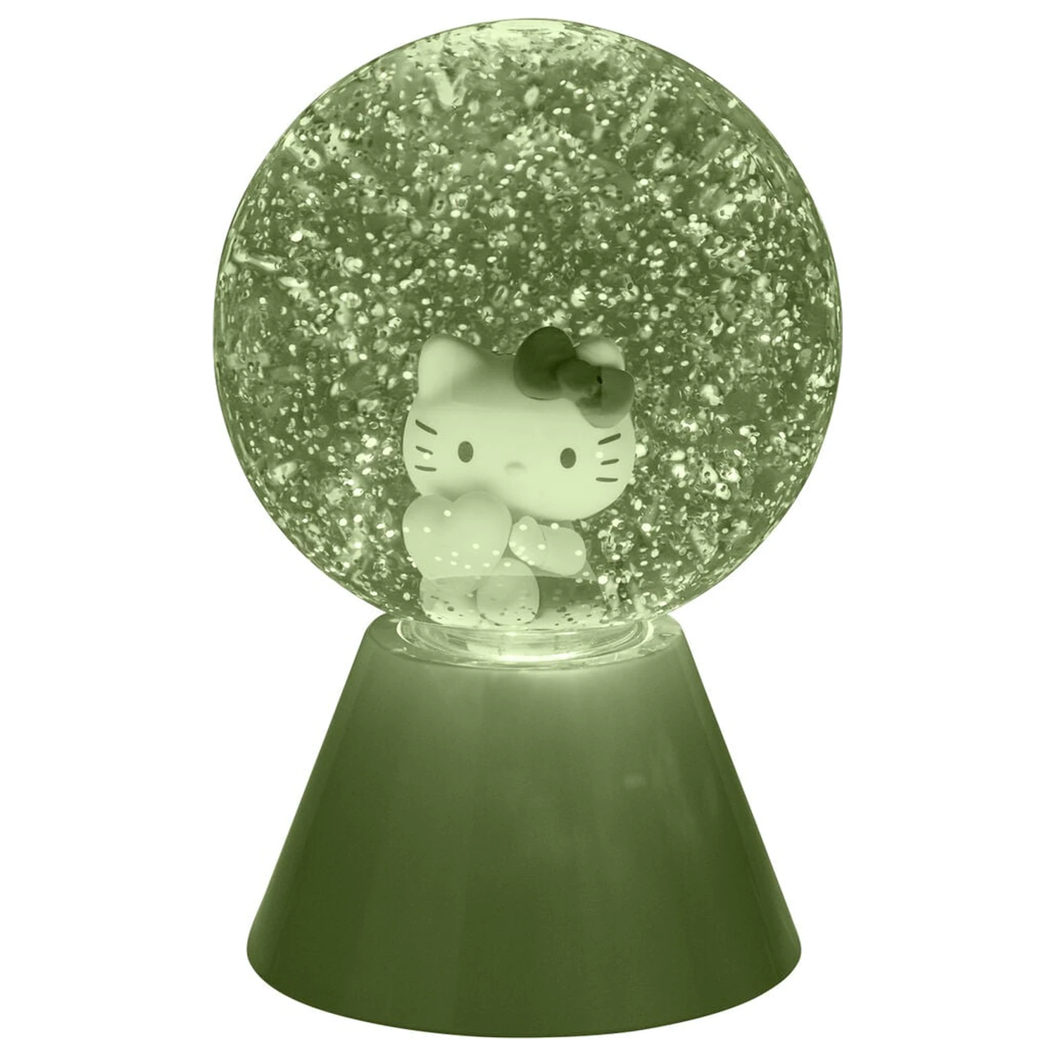 Hello Kitty Glitzer LED Lampe Produktfoto