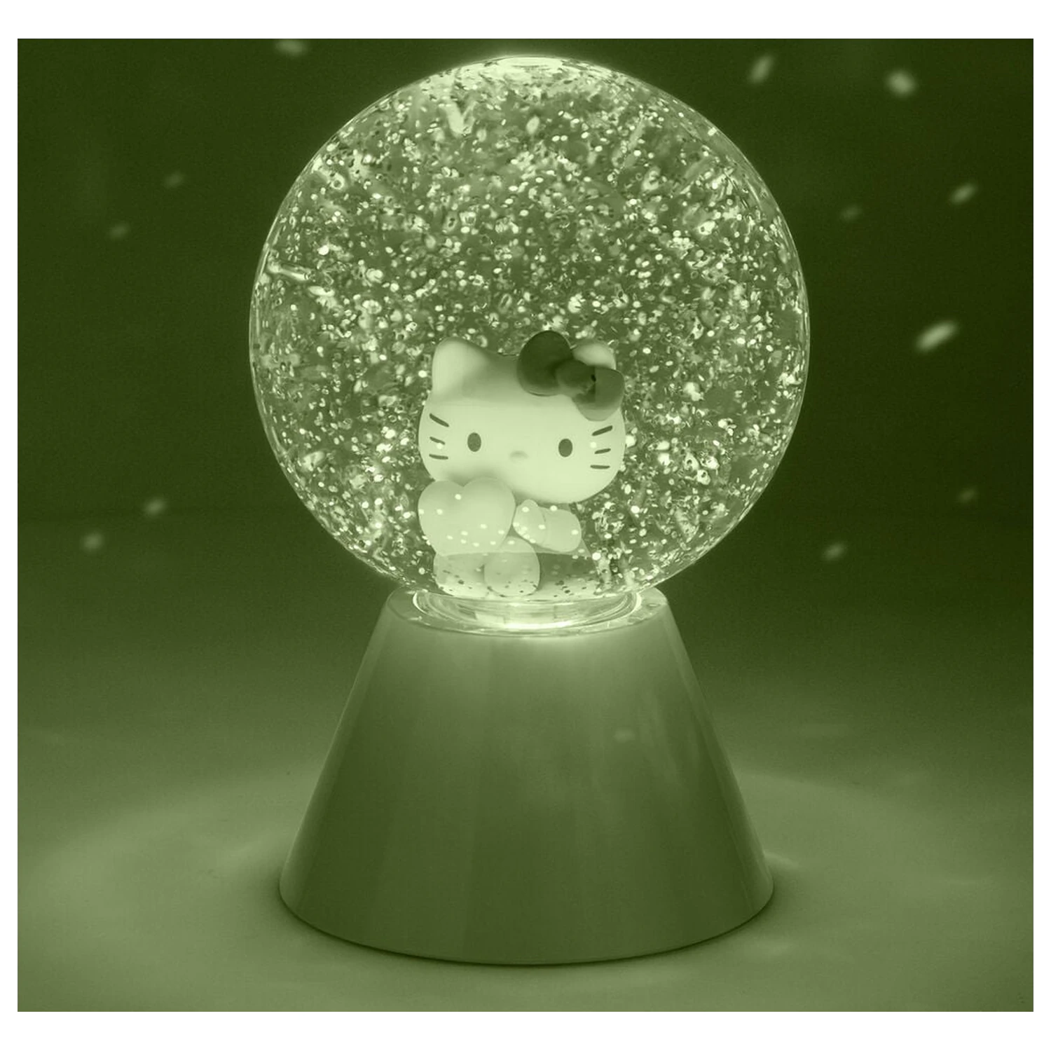 Hello Kitty Glitzer LED Lampe Produktfoto