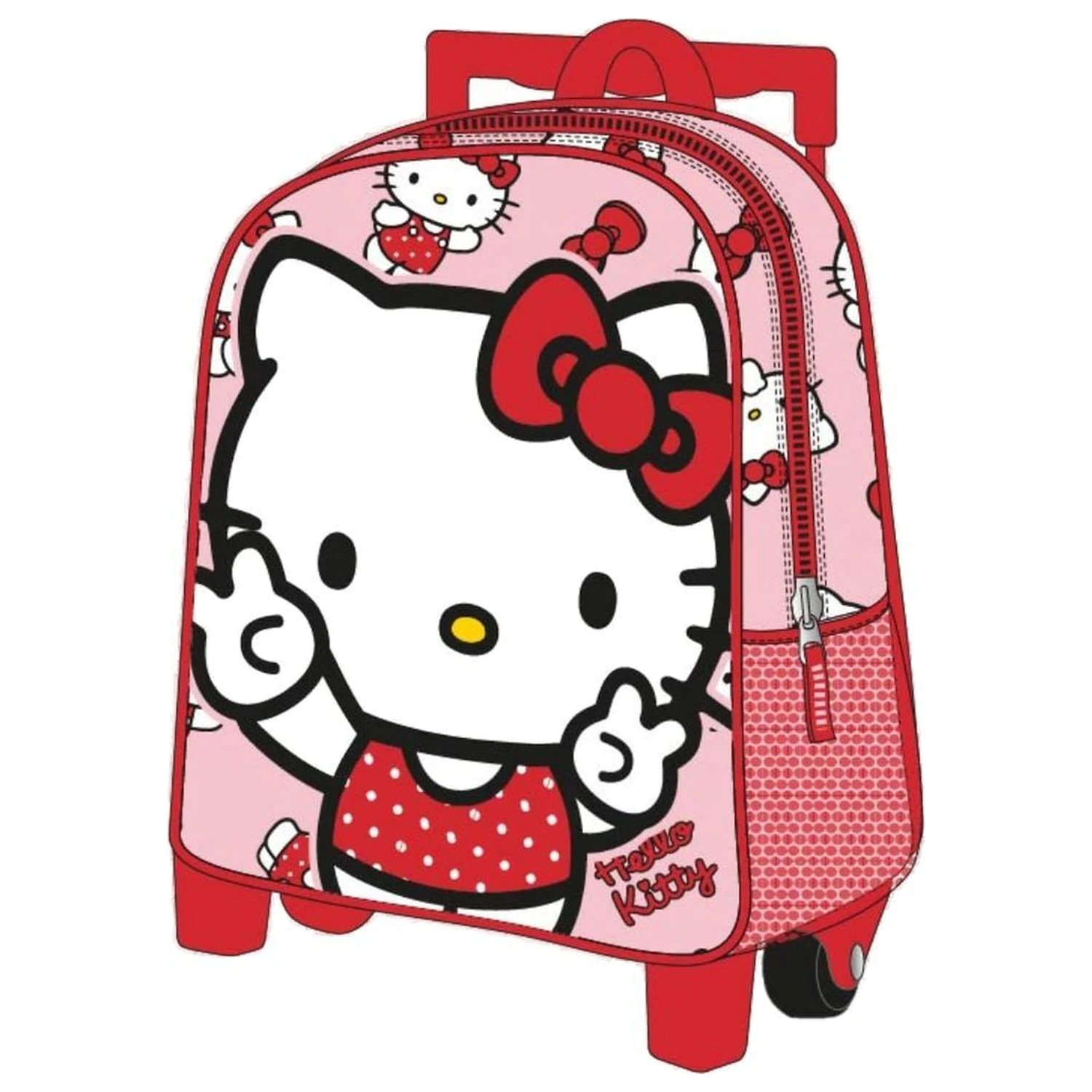 Hello Kitty Trolley-Rucksack 29 cm Produktfoto