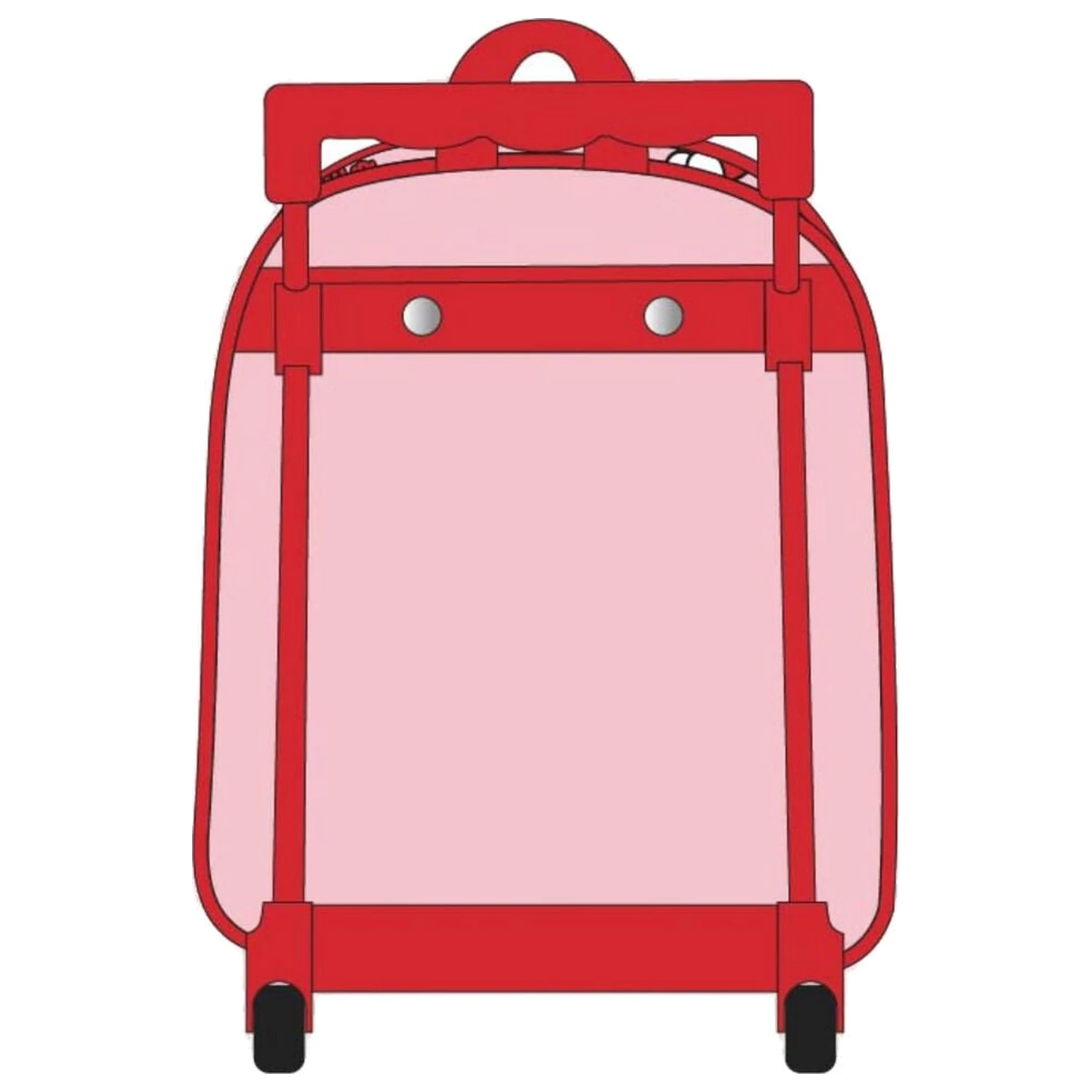 Hello Kitty Trolley-Rucksack 29 cm Produktfoto