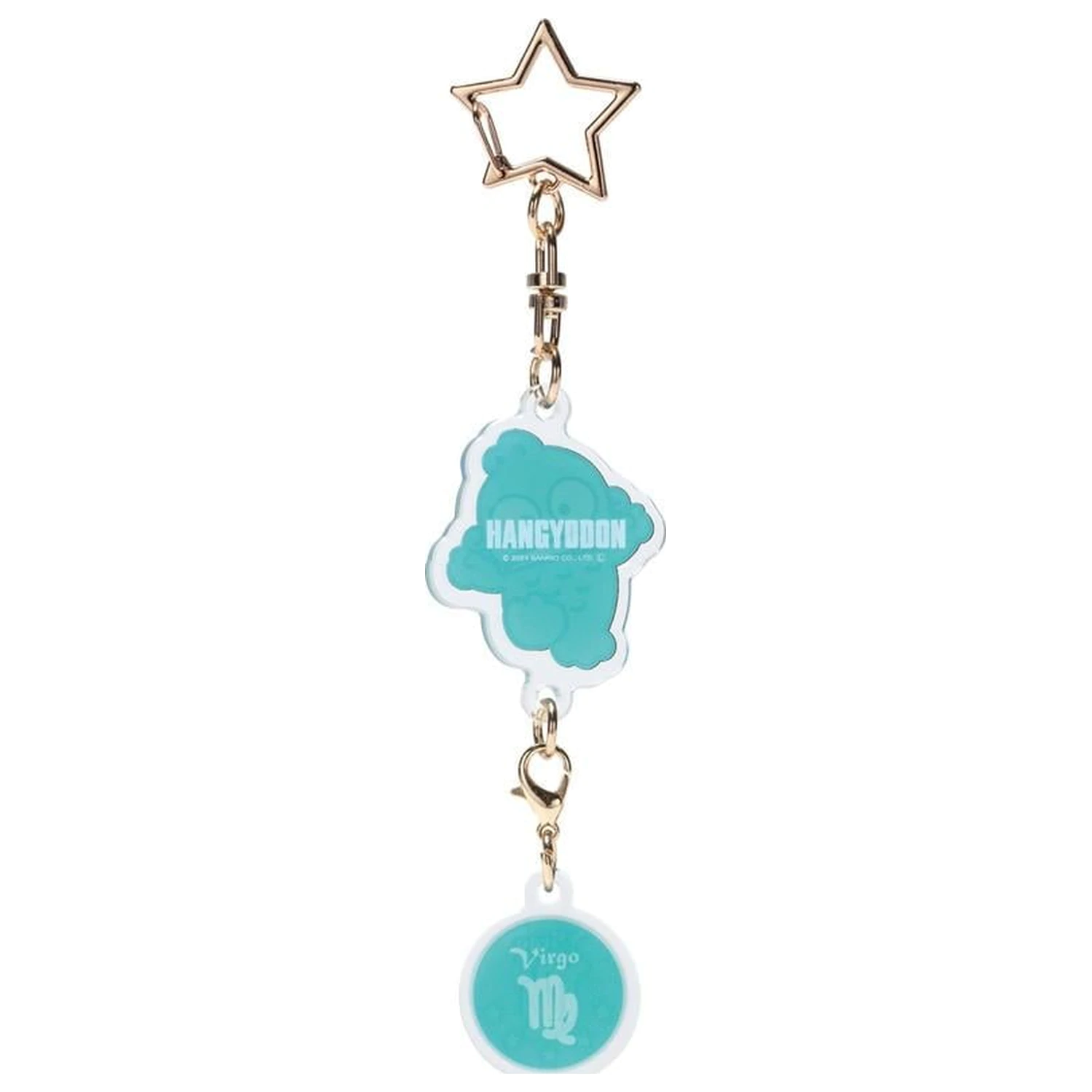 Hello Kitty Hangyodon Virgo Astrologisches Symbol Schlüsselanhänger Produktfoto