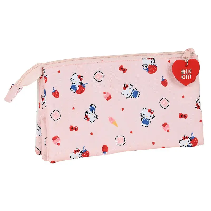 Hello Kitty Happiness Girl Dreifaches Mäppchen Produktfoto