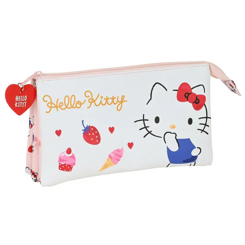 Hello Kitty Happiness Girl Dreifaches Mäppchen Produktfoto