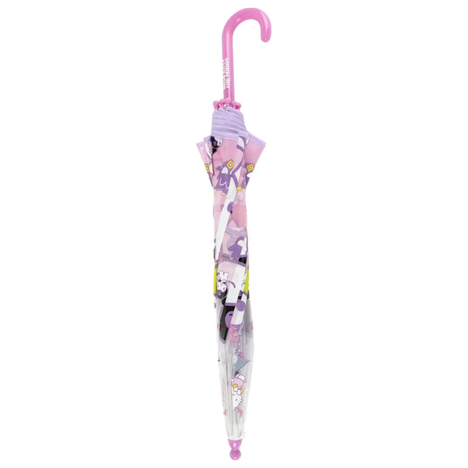 Hello Kitty Happy Friends Kinder Transparenter Regenschirm Produktfoto