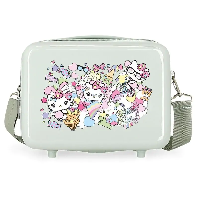 Hello Kitty Harajuko Anpassungsfähig ABD Kosmetiktasche Produktfoto