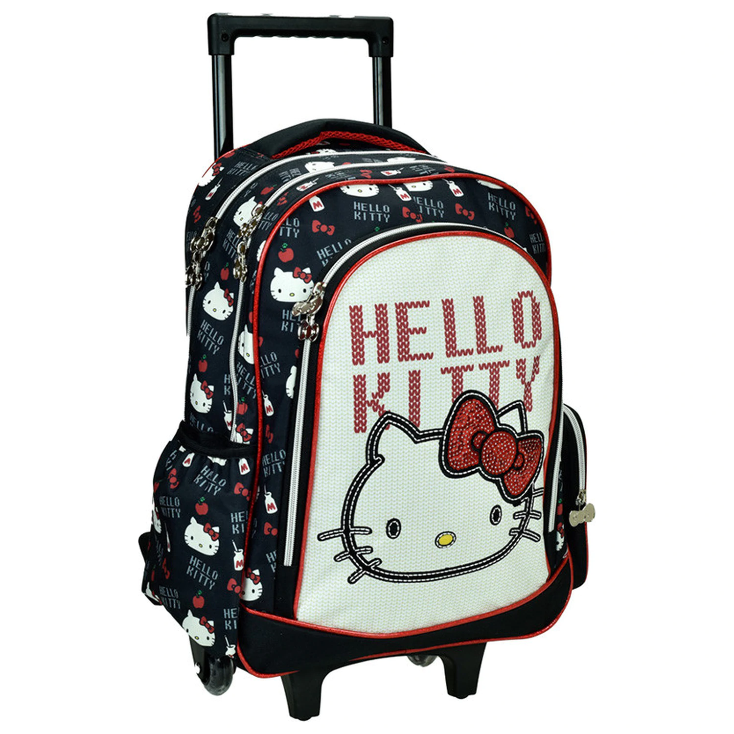 Hello Kitty Herz Rolling Schultasche, Tasche 46 cm Produktfoto