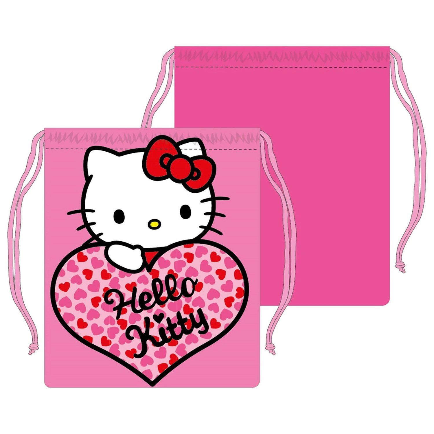 Hello Kitty Herz Lunchtasche 26,5 cm Produktfoto