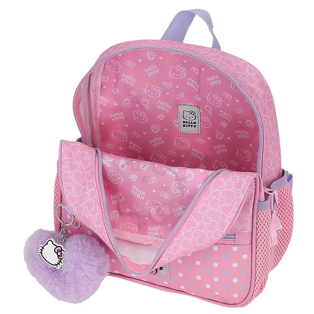 Hello Kitty Hearts & Dots Rucksack 25 cm Produktfoto