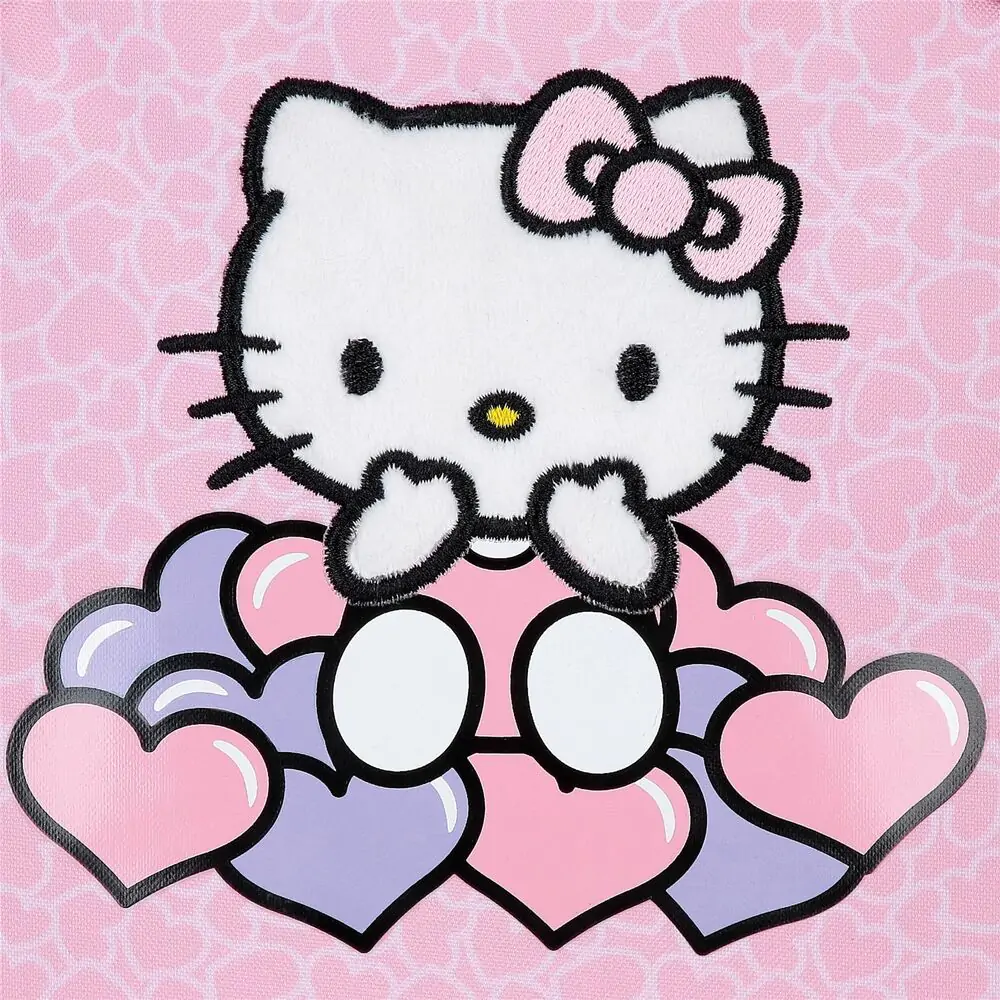 Hello Kitty Hearts &amp; Dots dreifaches Federmäppchen Produktfoto