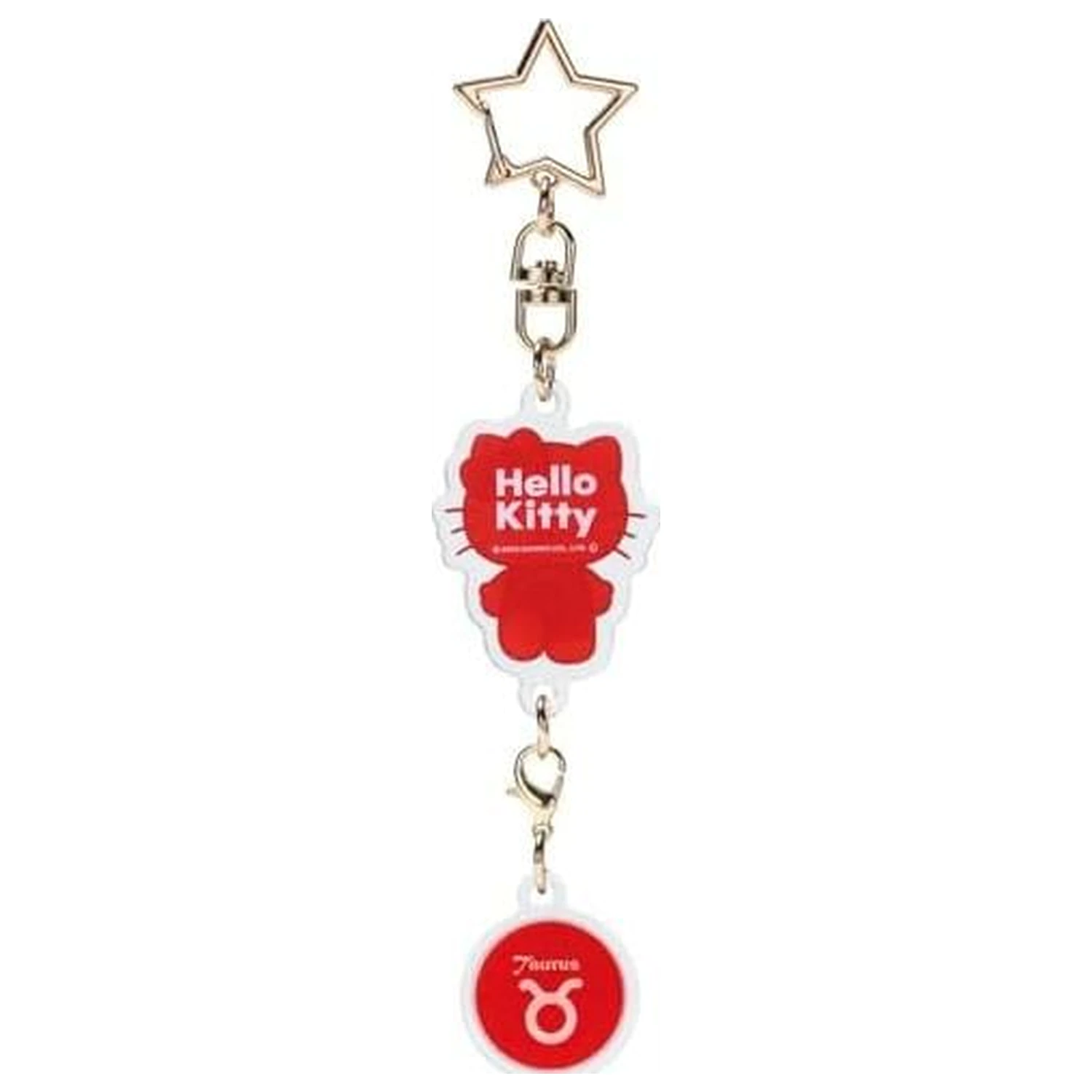 Hello Kitty Hello Kitty Taurus Astrologisches Symbol Schlüsselanhänger Produktfoto