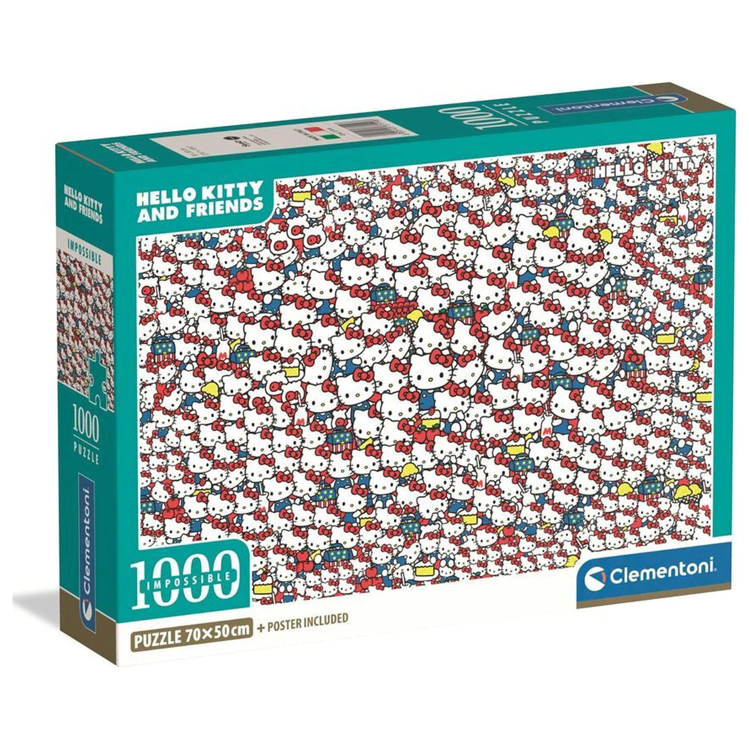 Hello Kitty impossible Puzzle 1000 Teile Produktfoto