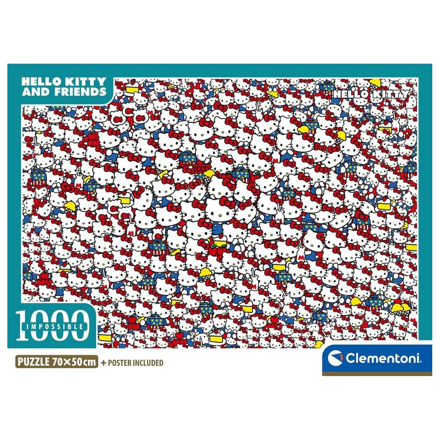 Hello Kitty impossible Puzzle 1000 Teile Produktfoto