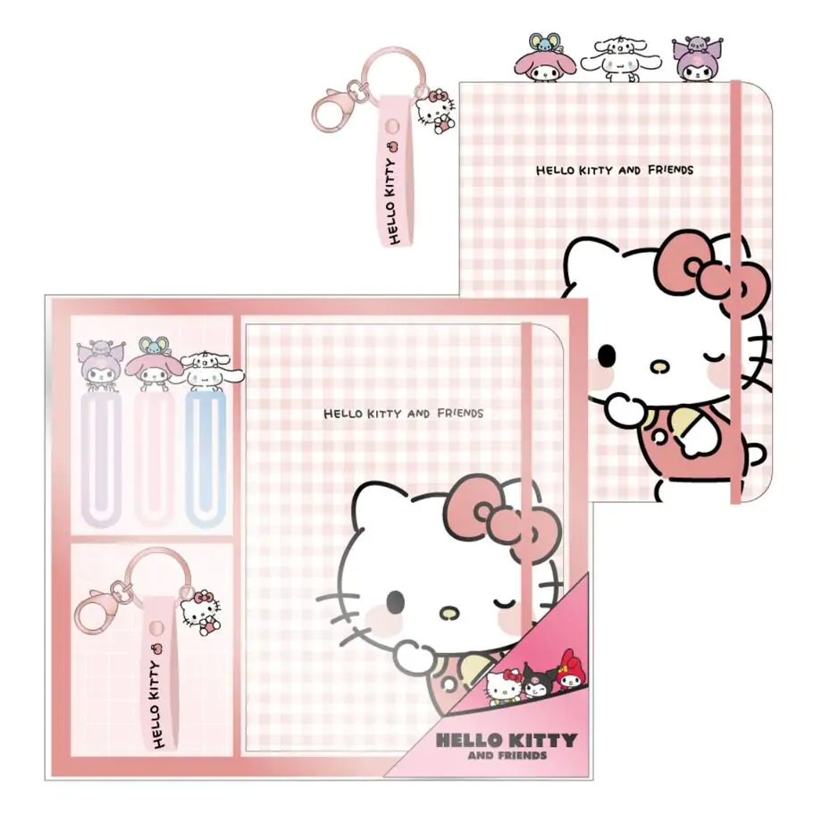 Hello Kitty Schreibwaren Set Produktfoto