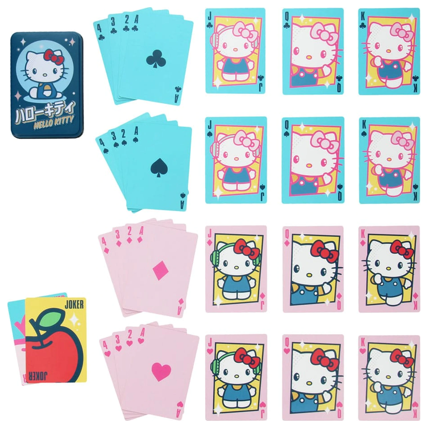 HELLO KITTY Spielkarten Produktfoto