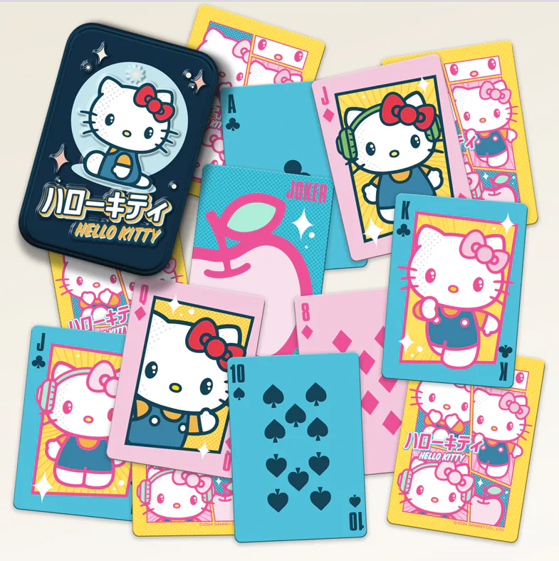 HELLO KITTY Spielkarten Produktfoto
