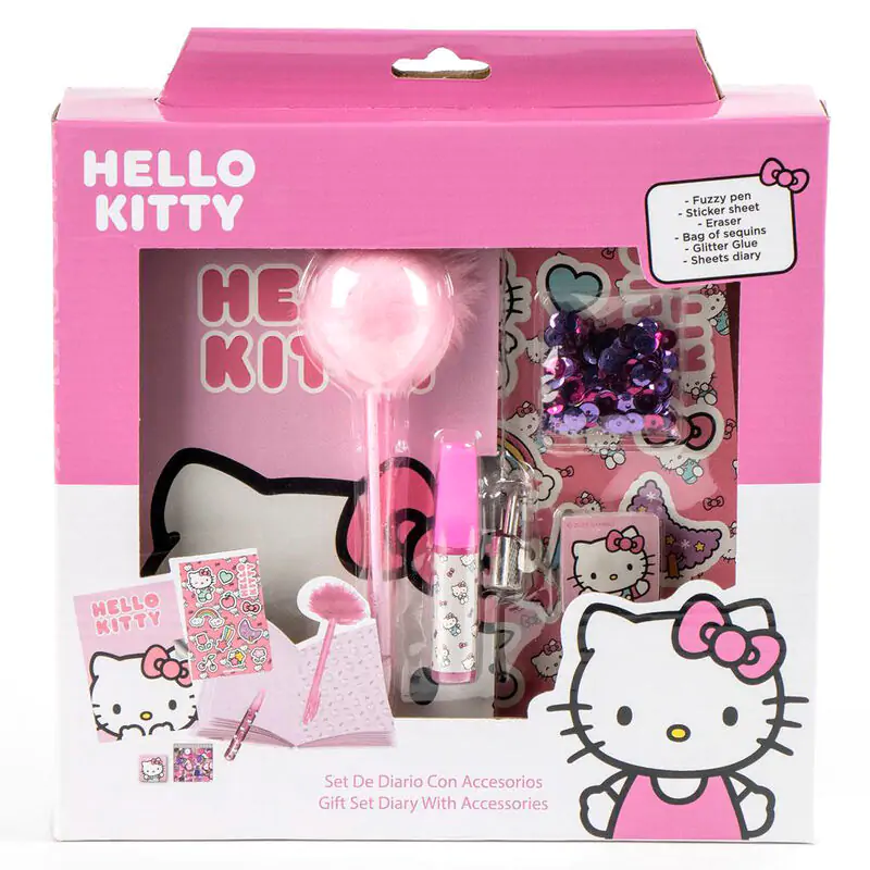 Hello Kitty Tagebuch Set Produktfoto