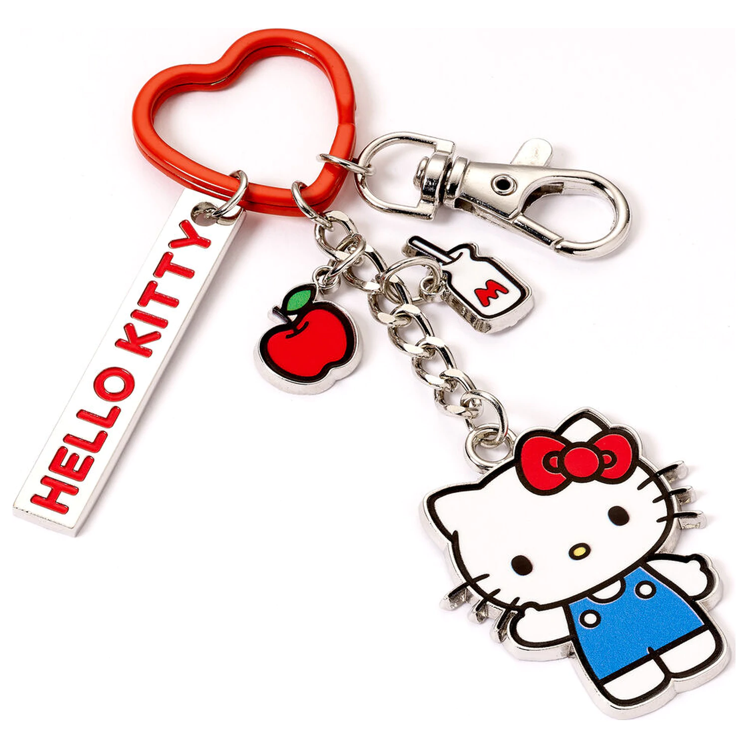 Hello Kitty Schlüsselanhänger mit Hello Kitty Anhängern Produktfoto