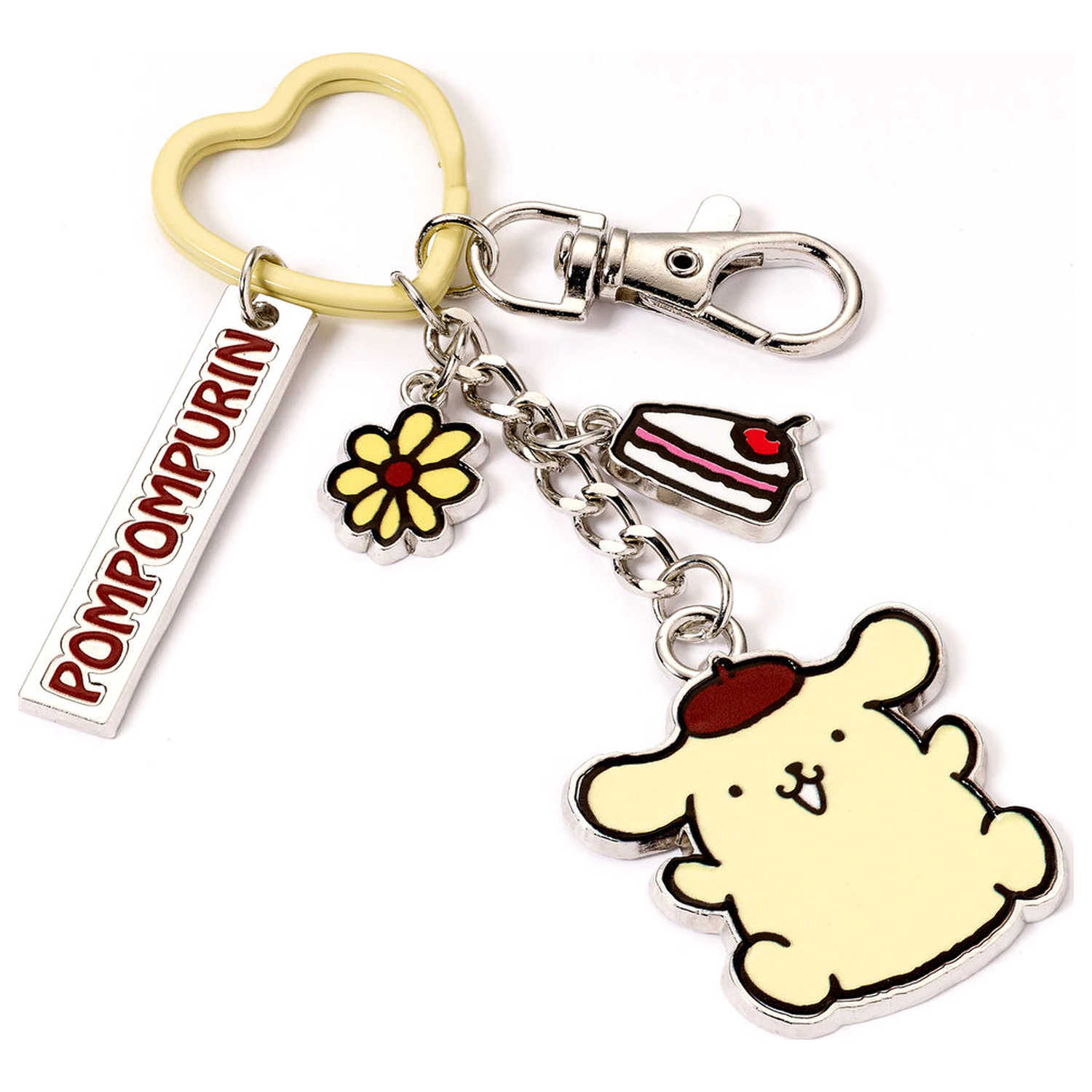 Hello Kitty Schlüsselanhänger mit Pompompurin Charms Produktfoto