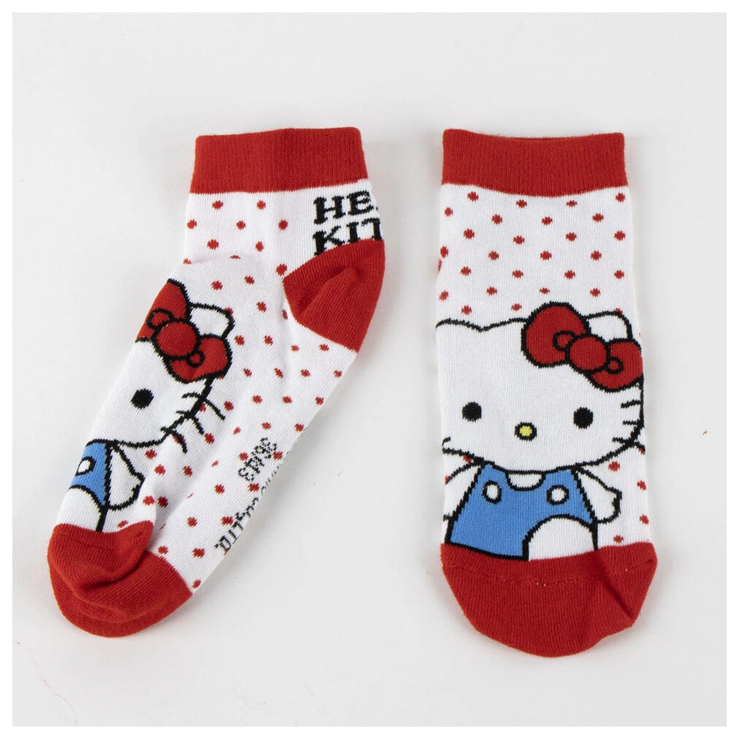 Hello Kitty Kuromi Erwachsenen-Set 2 Paar Socken Produktfoto