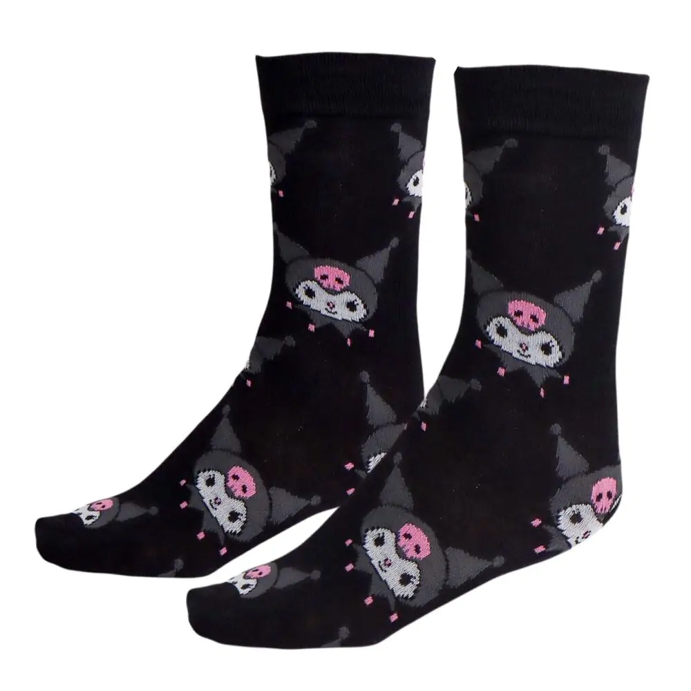 Hello Kitty Kuromi 3er Pack erwachsen Socken Produktfoto