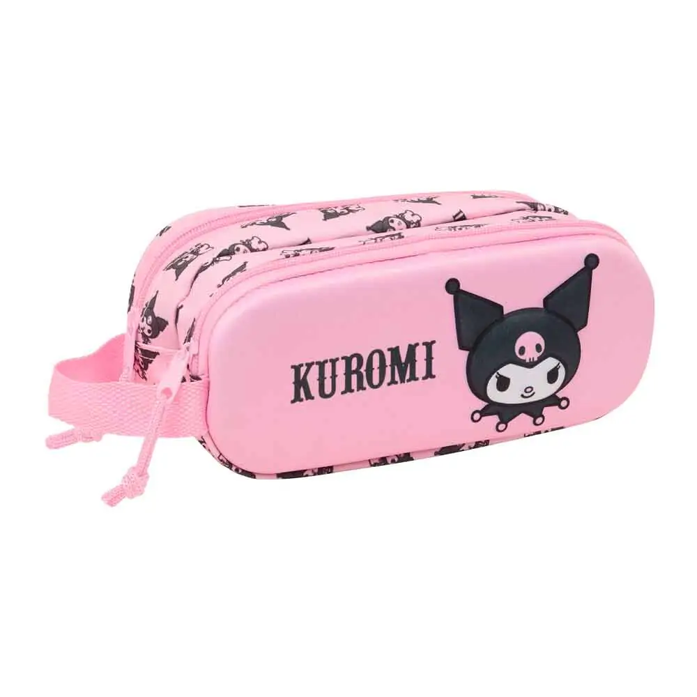 Hello Kitty Kuromi 3D Doppel-Federmäppchen Produktfoto
