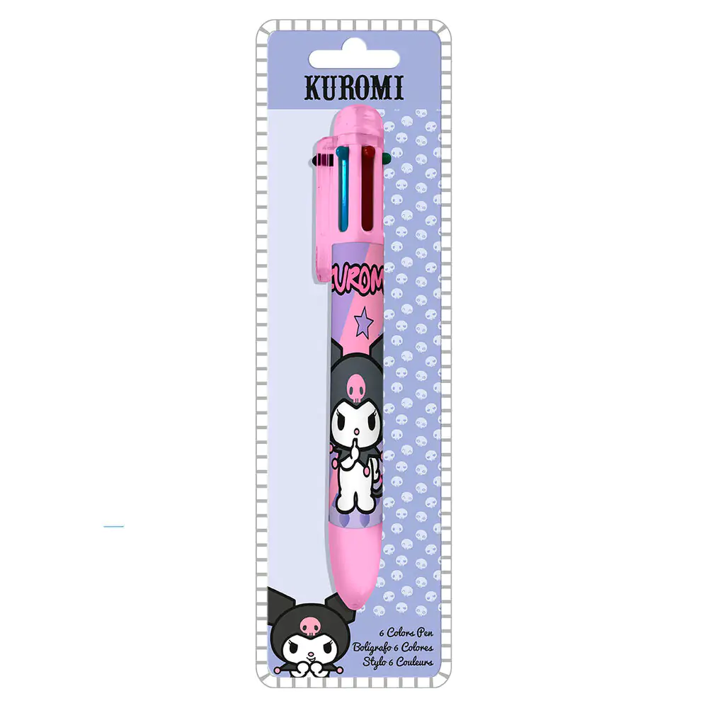 Hello Kitty Kuromi Stift 6 Farben Produktfoto