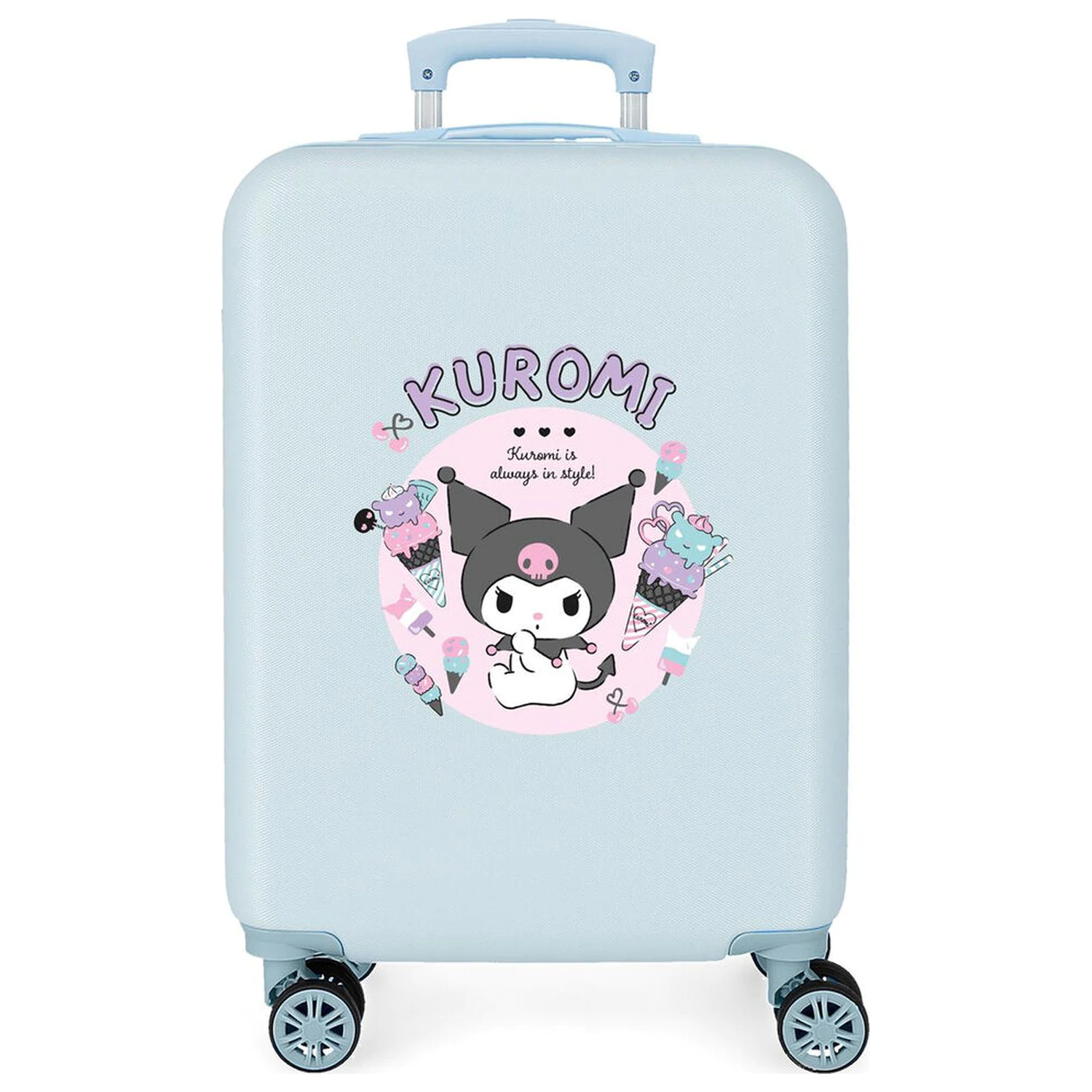 Hello Kitty Kuromi Always In Style ABS Trolley-Koffer 55 cm Produktfoto