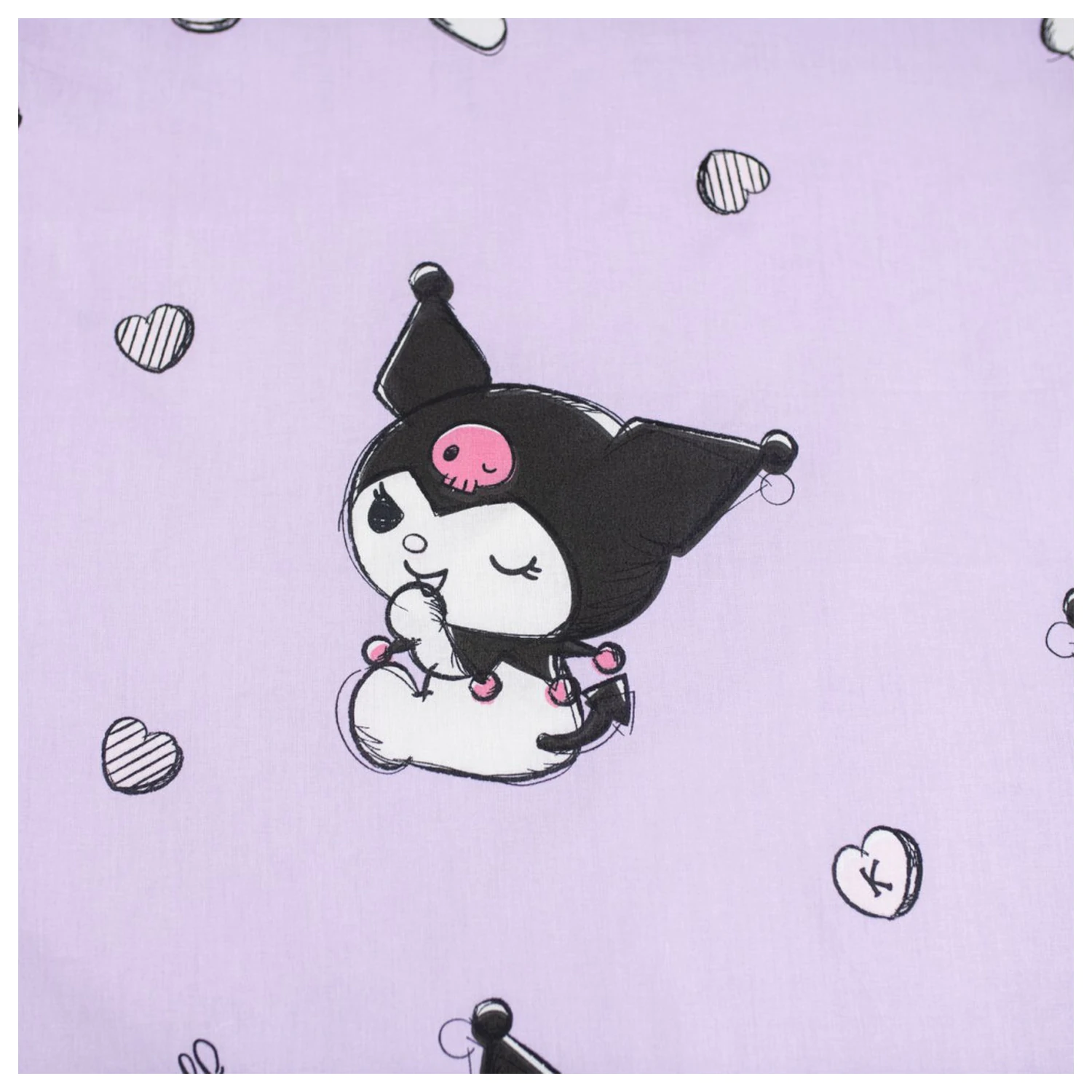 Hello Kitty Kuromi Be Yourself Bettbezug Produktfoto