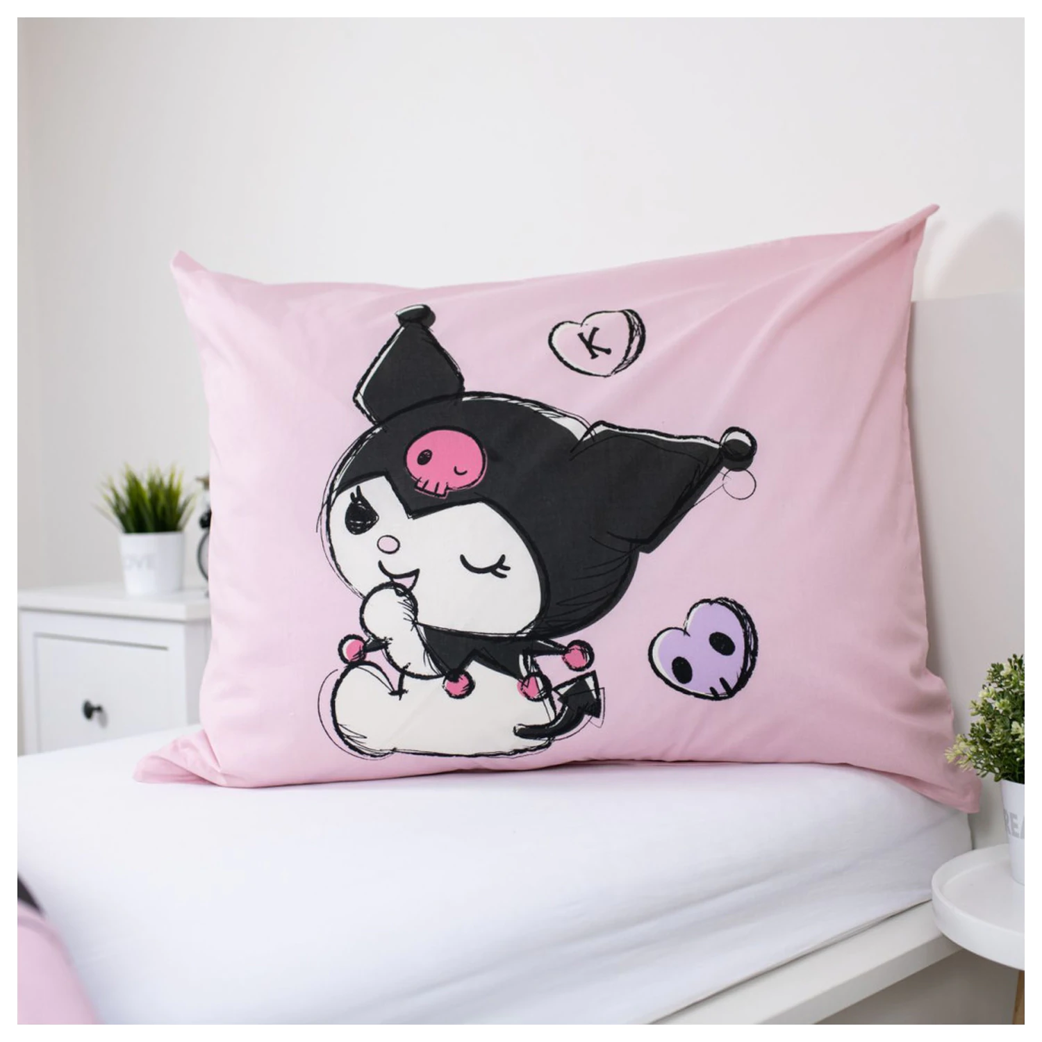 Hello Kitty Kuromi Be Yourself Bettbezug Produktfoto