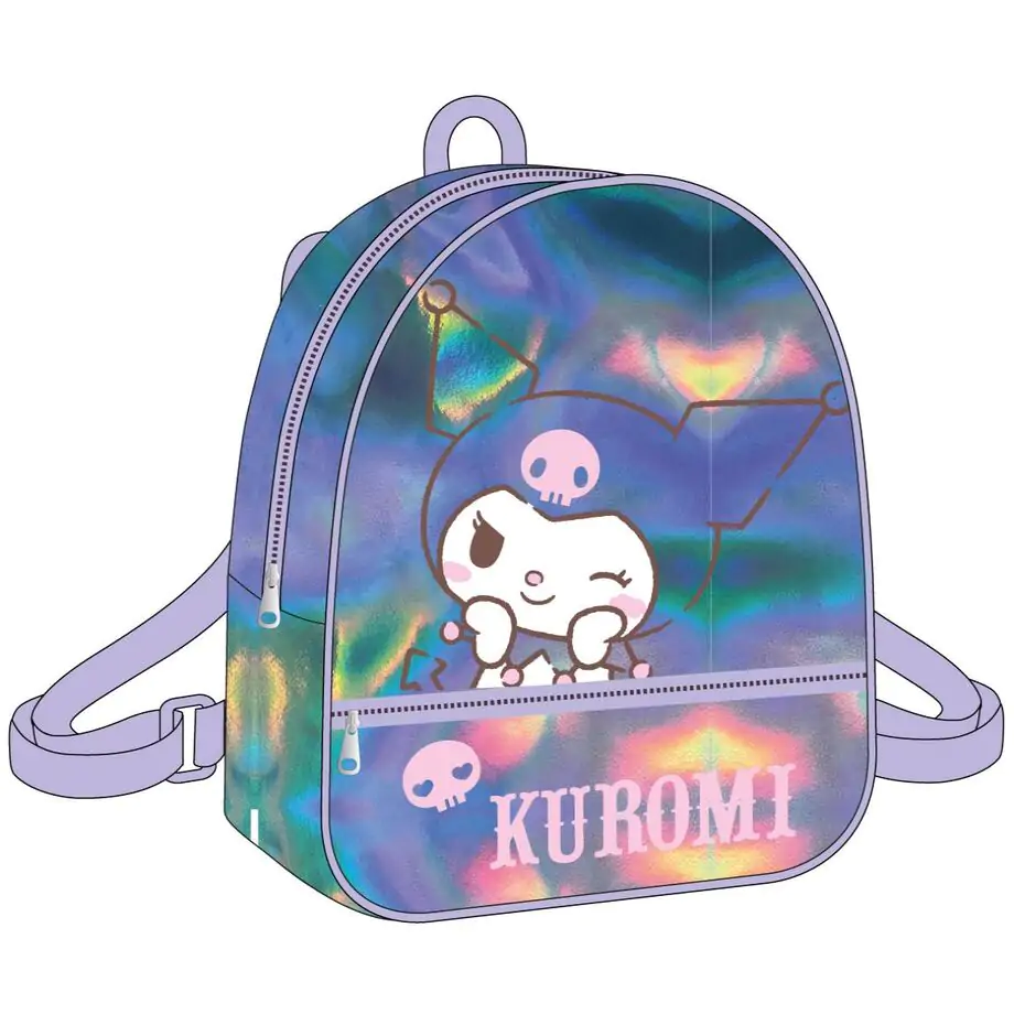 Hello Kitty Kuromi casual Rucksack 23cm Produktfoto