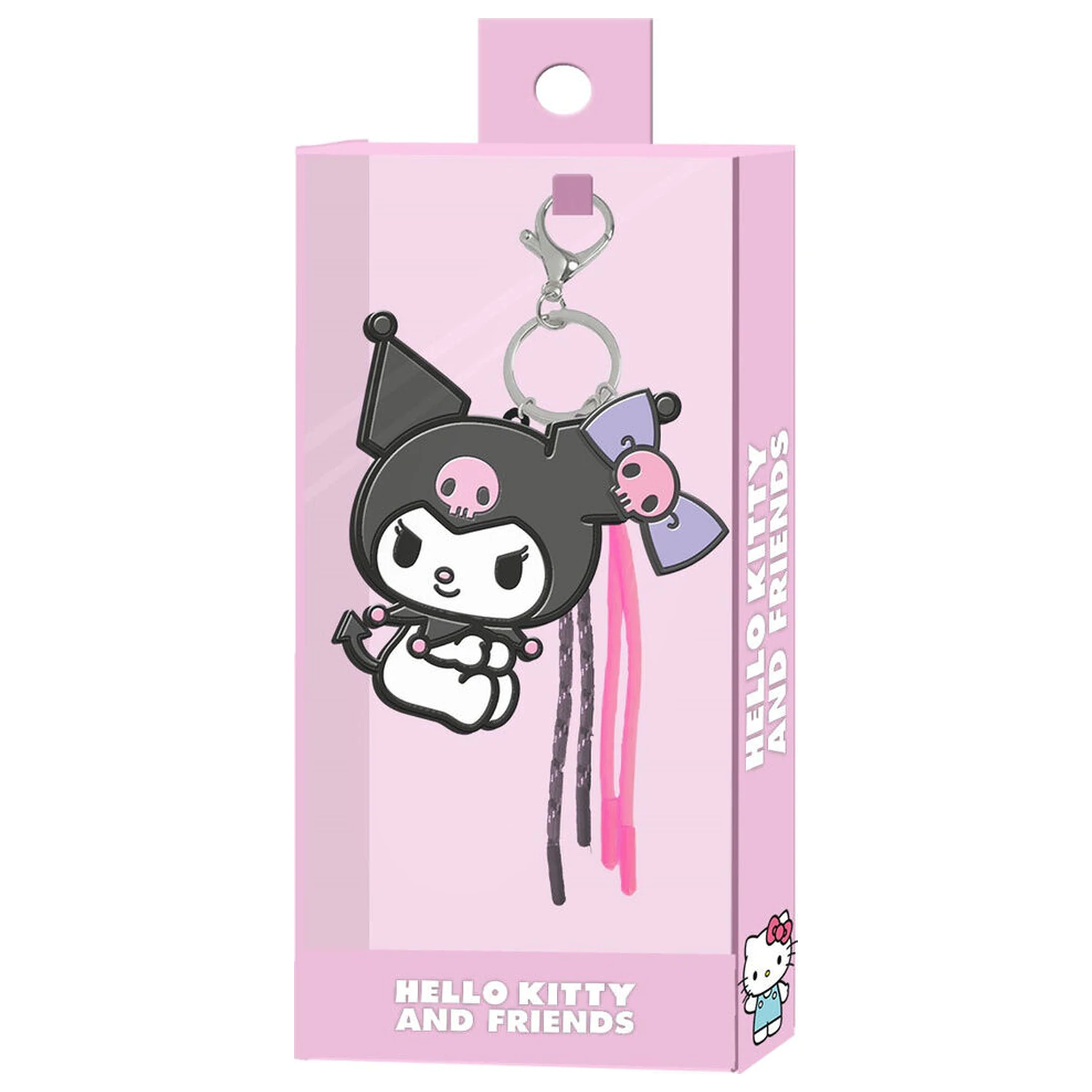 Hello Kitty Kuromi Charm Schlüsselanhänger Produktfoto