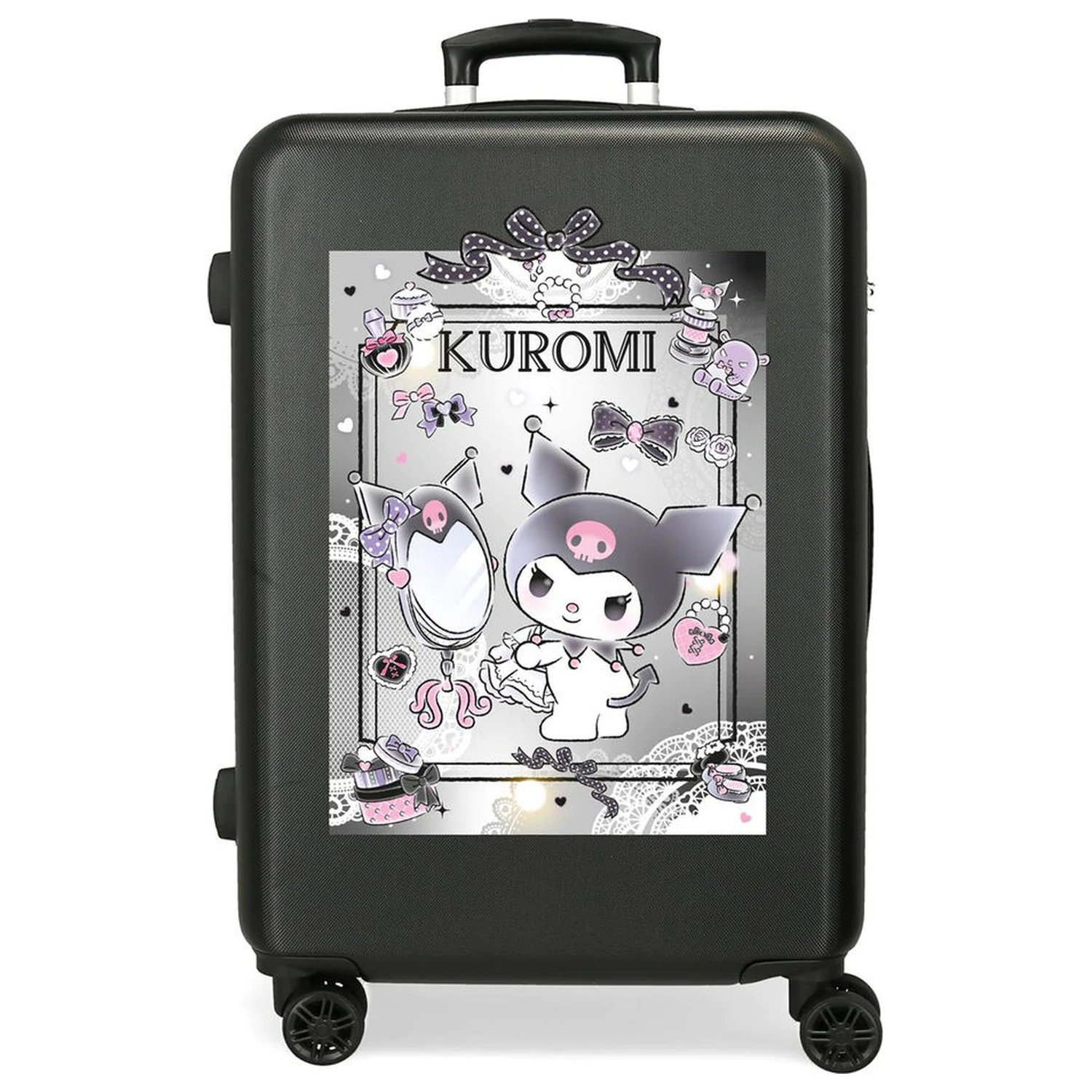 Hello Kitty Kuromi Dream Closer erweiterbarer ABS Trolley Koffer 65 cm Produktfoto