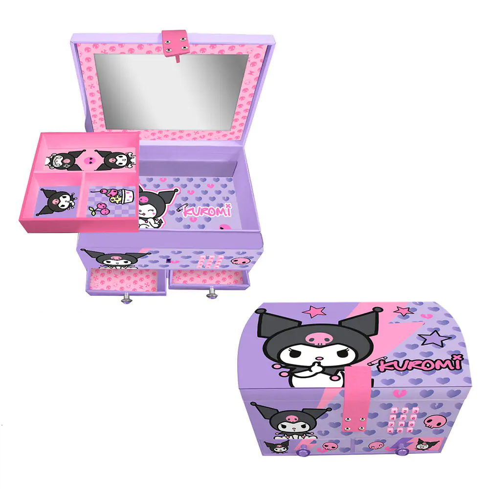Hello Kitty Kuromi Secret Sound Schmuckschatulle Produktfoto