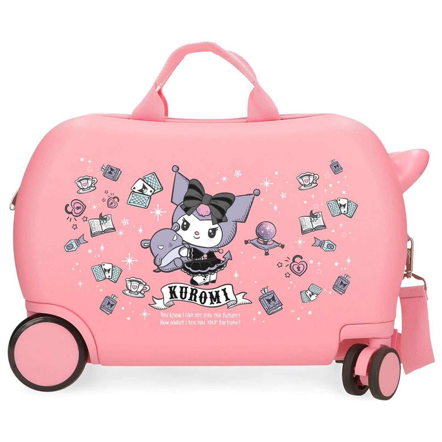 Hello Kitty Kuromi Fortune Telling ABS Trolley-Koffer 45cm Produktfoto