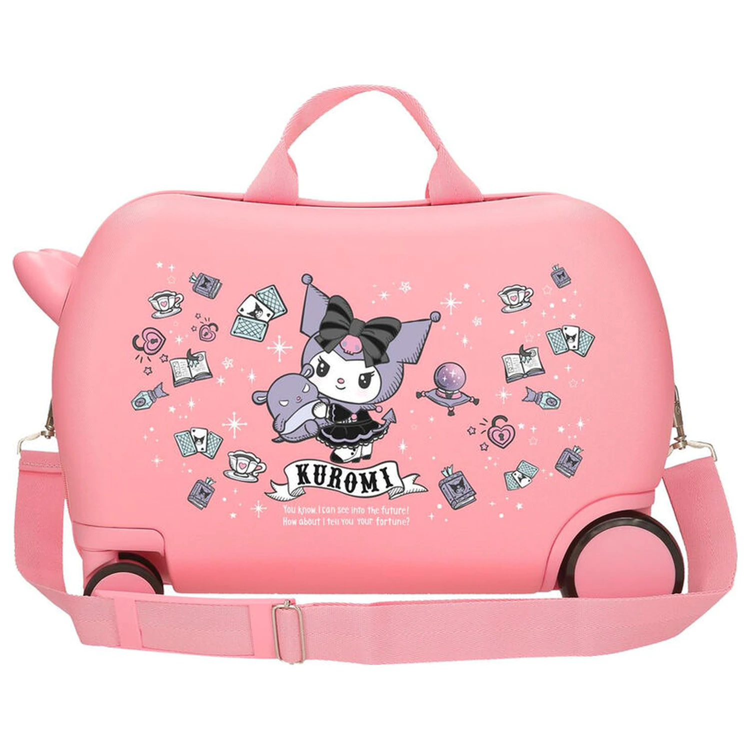 Hello Kitty Kuromi Fortune Telling ABS Trolley-Koffer 45cm Produktfoto