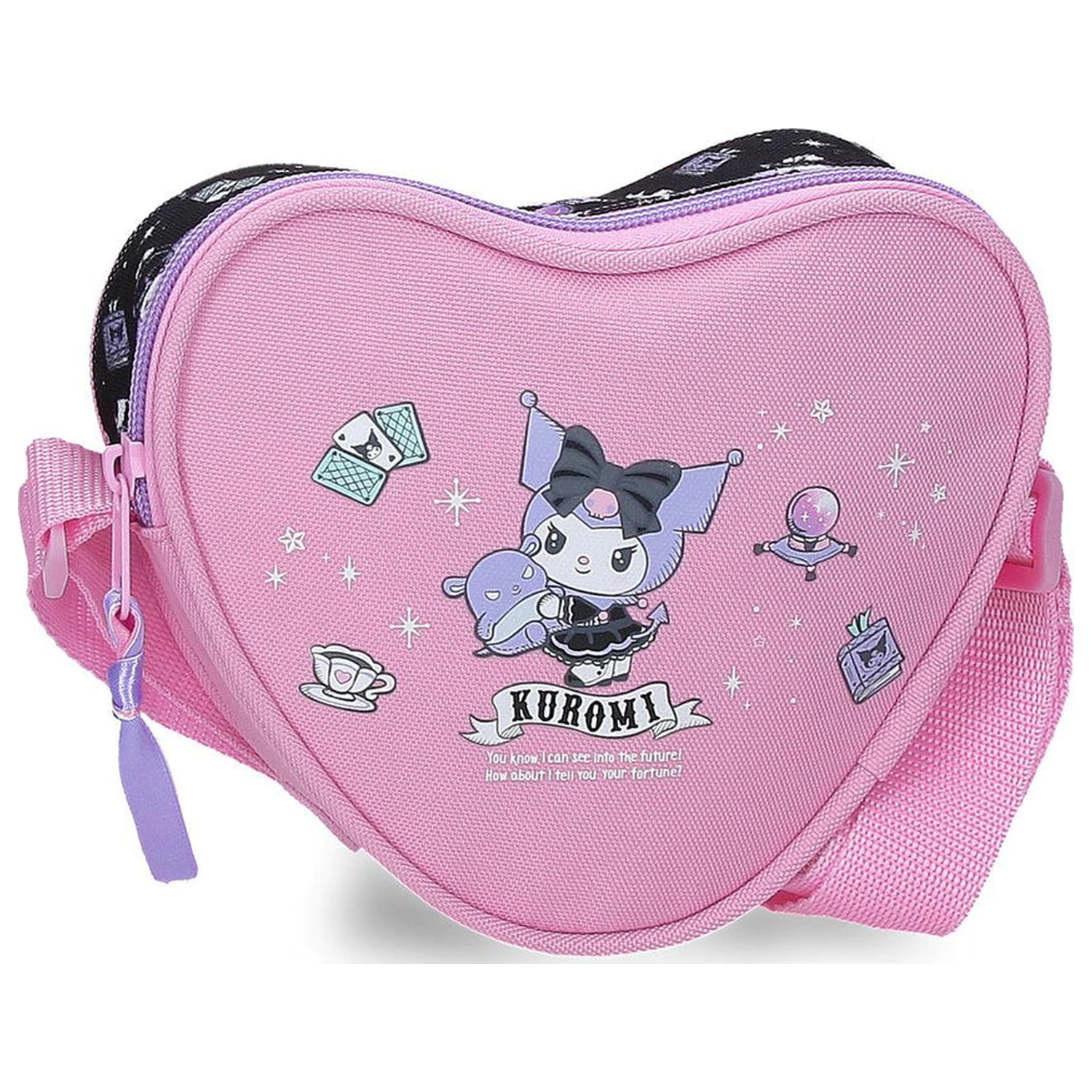 Hello Kitty Kuromi Fortune Telling Schultertasche Produktfoto
