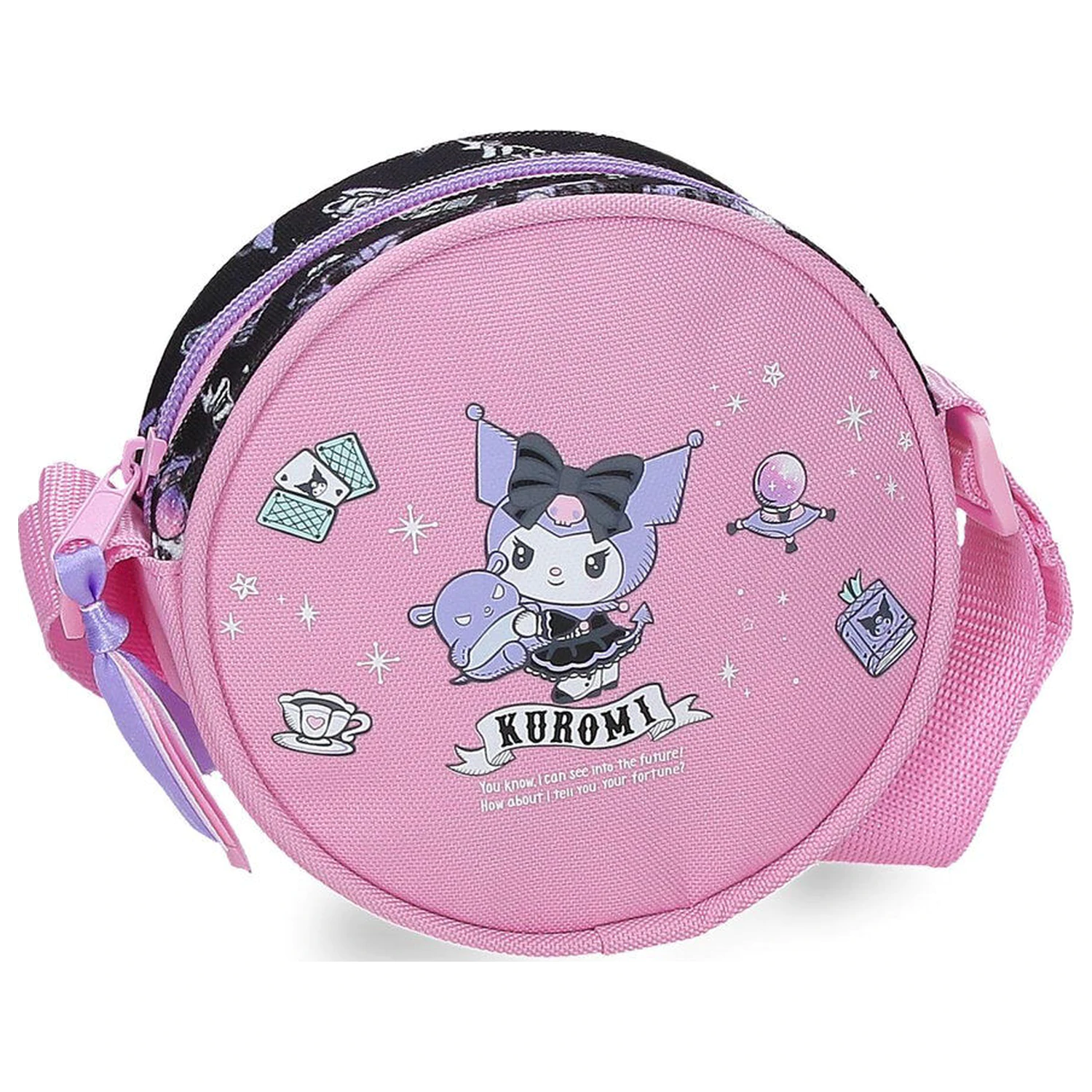 Hello Kitty Kuromi Fortune Telling Schultertasche Produktfoto